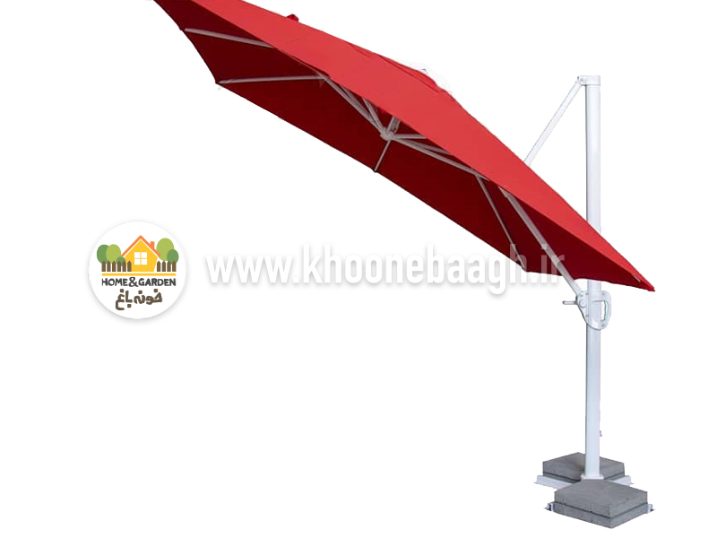 سایبان چتری پایه کنار مدل شایلی
