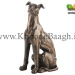 مجسمه ایستاده مدل سگ برنزی