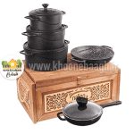 سرویس قابلمه چدنی مدل dio