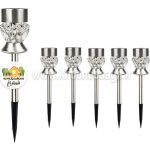 چراغ سولار مدل خورشیدی رنگی دکوراتیو