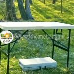 میز تاشو چهار نفره مدل لوتوس