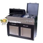 کباب پز باربیکیو گازی چند کاره استیل مدل BSRC-110