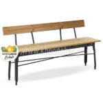 نیمکت پشت دار ترمو وود