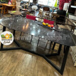 میز سنگی مشکی