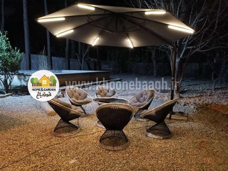 تحلیل فنی چتر پایه کنار چراغ‌دار