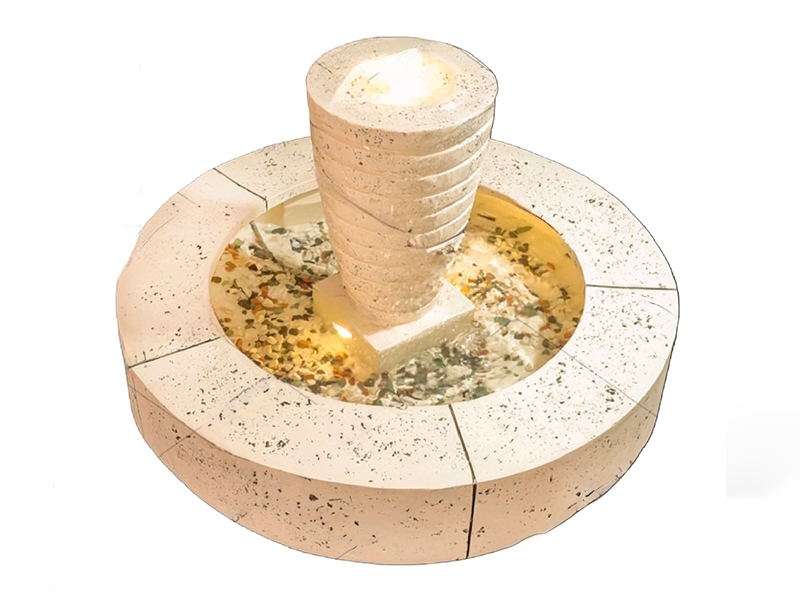 آبنماهای پیش‌ساخته؛ راهکاری سریع برای زیباسازی فضاهای بیرونی و داخلی